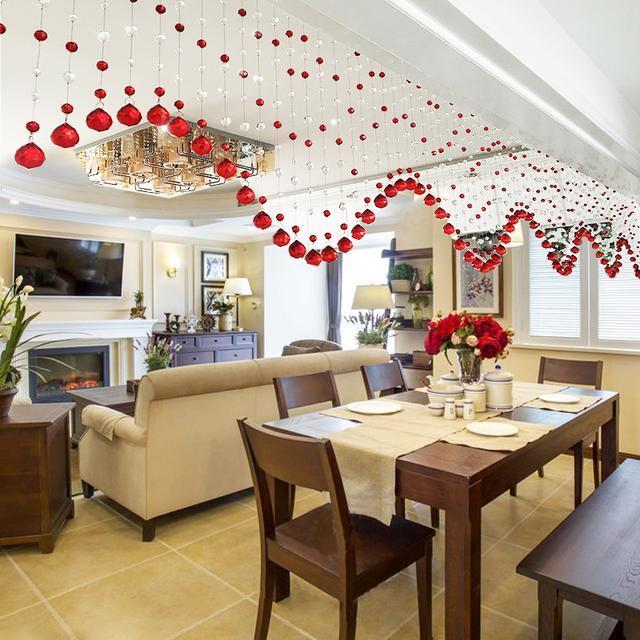 卧室珠帘最新款高端大气,客厅单纱帘装哪种比较好看