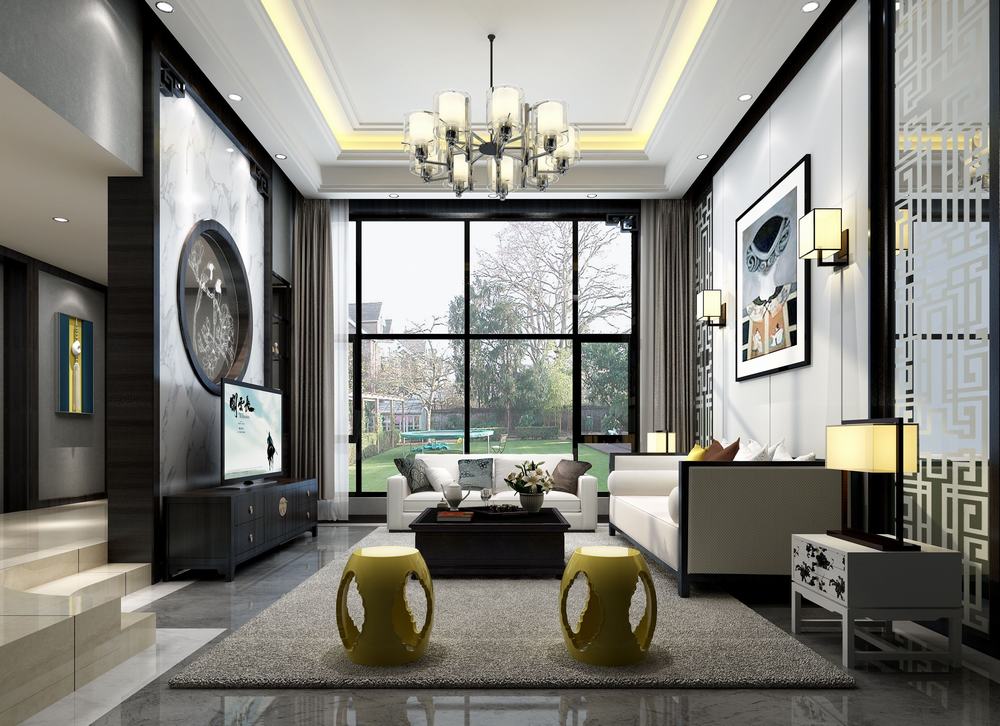 家装室内设计现代风格全套效果图,家装2020效果图欧式