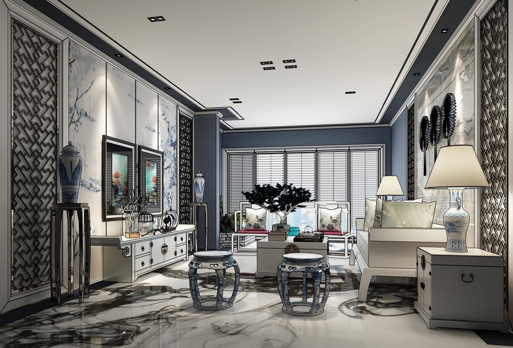 家装室内设计现代风格全套效果图,家装2020效果图欧式