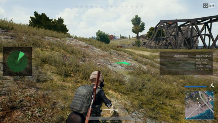 绝地求生挑战用二战武器吃鸡,绝地求生吃鸡听声辨位推荐