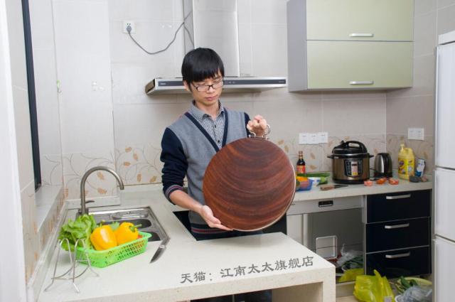 可以传家的菜板红铁木砧板,可以当茶盘的菜板