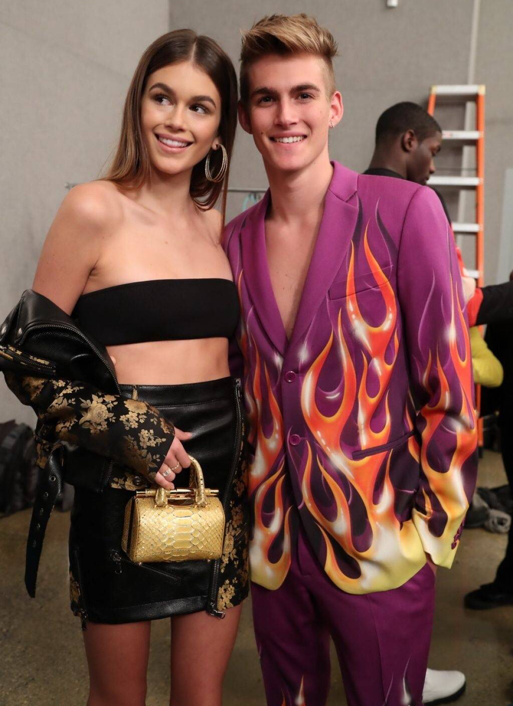 kaiagerber首秀视频,kaiagerber霸气侧漏