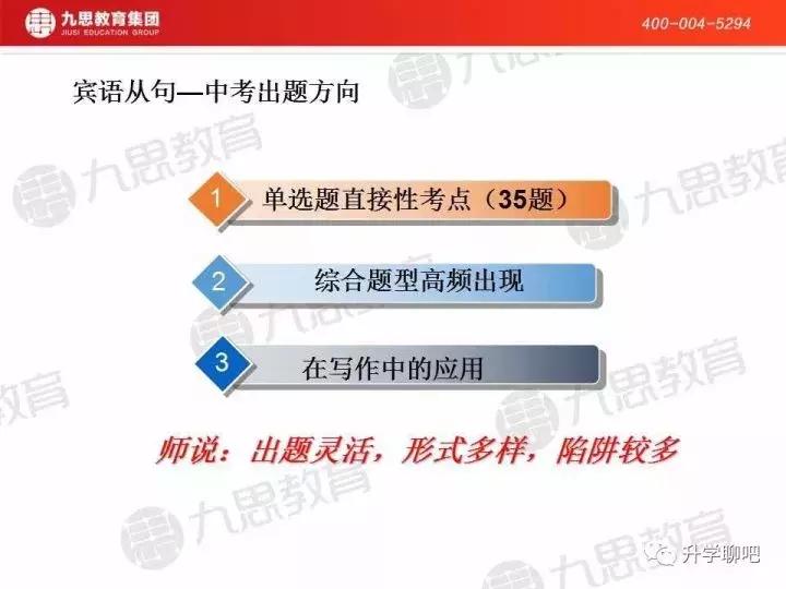 中考必考的宾语从句,宾语从句中考技巧