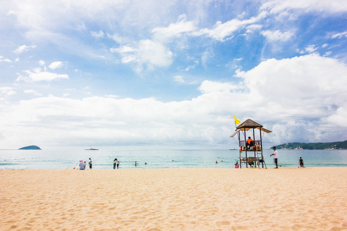 带着寻宝记游遍祖国大好河山,带着挖机去海边度假