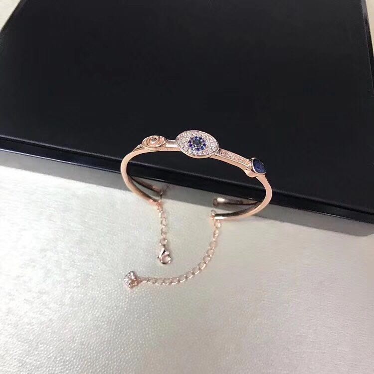 施华洛世奇swarovski恶魔之眼项链,swarovski施华洛世奇手镯