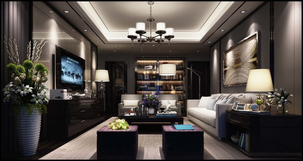 家装室内设计现代风格全套效果图,家装2020效果图欧式