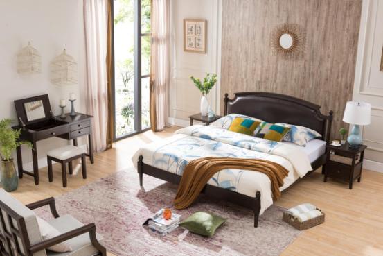 享受生活从客厅开始,纯原木美式家具