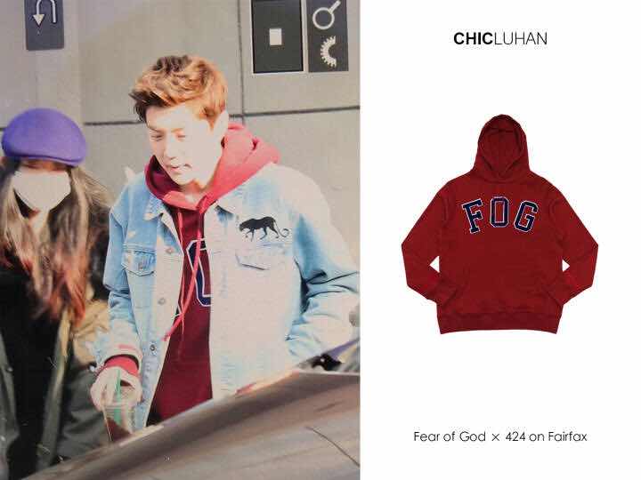 鹿晗同款衣服休闲风,鹿晗运动套装穿搭