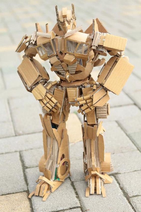 给大神一张瓦楞纸，他能还你一个世界！欣赏大神创意美陈设计