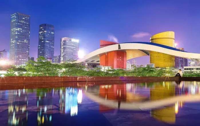 整个深圳城市沙盘模型,致敬深圳特区42年