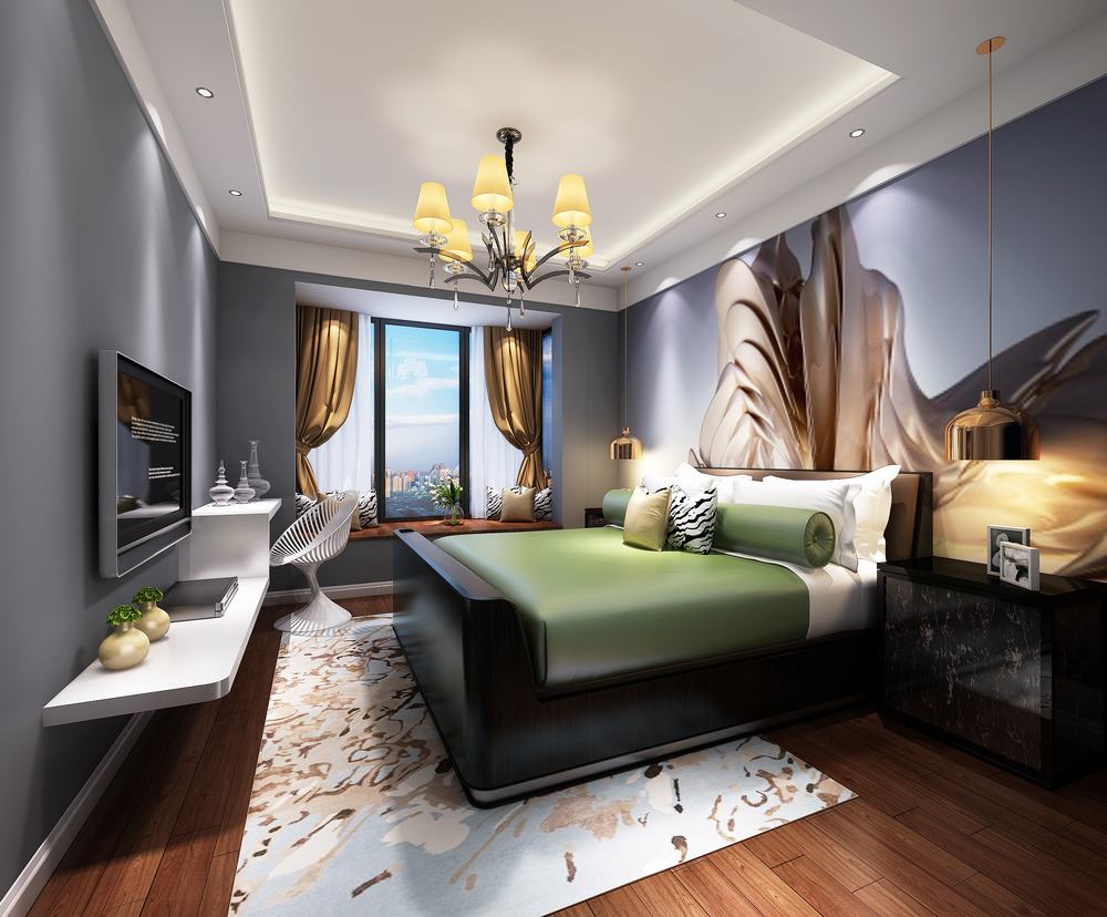 家装室内设计现代风格全套效果图,家装2020效果图欧式