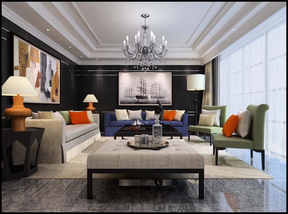 家装室内设计现代风格全套效果图,家装2020效果图欧式