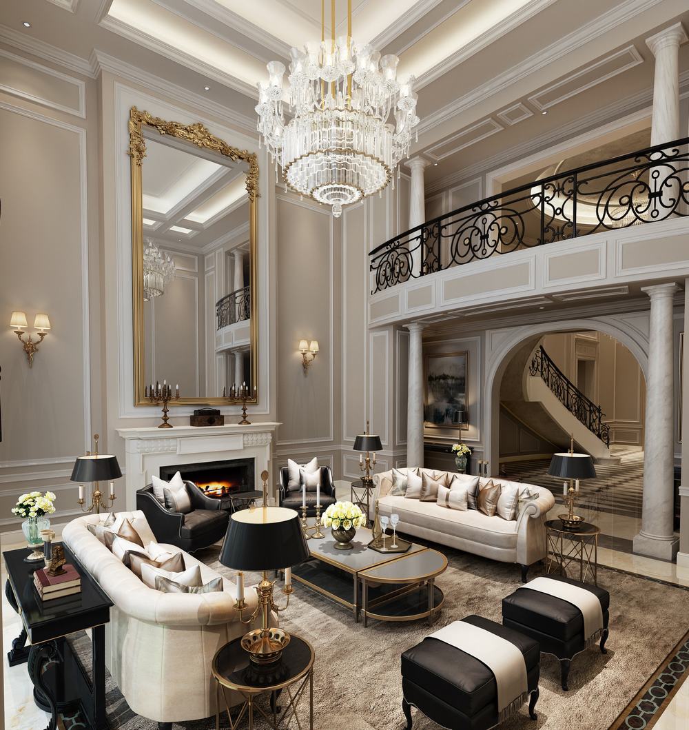 家装室内设计现代风格全套效果图,家装2020效果图欧式