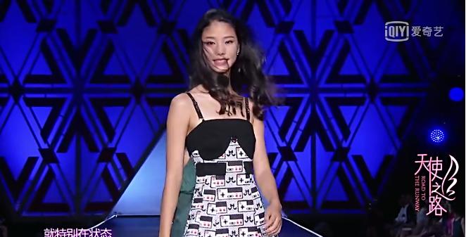 天使之路储镒恬最终台步,天使之路储镒恬海选台步