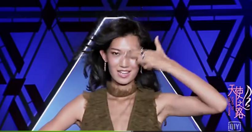 天使之路储镒恬最终台步,天使之路储镒恬海选台步