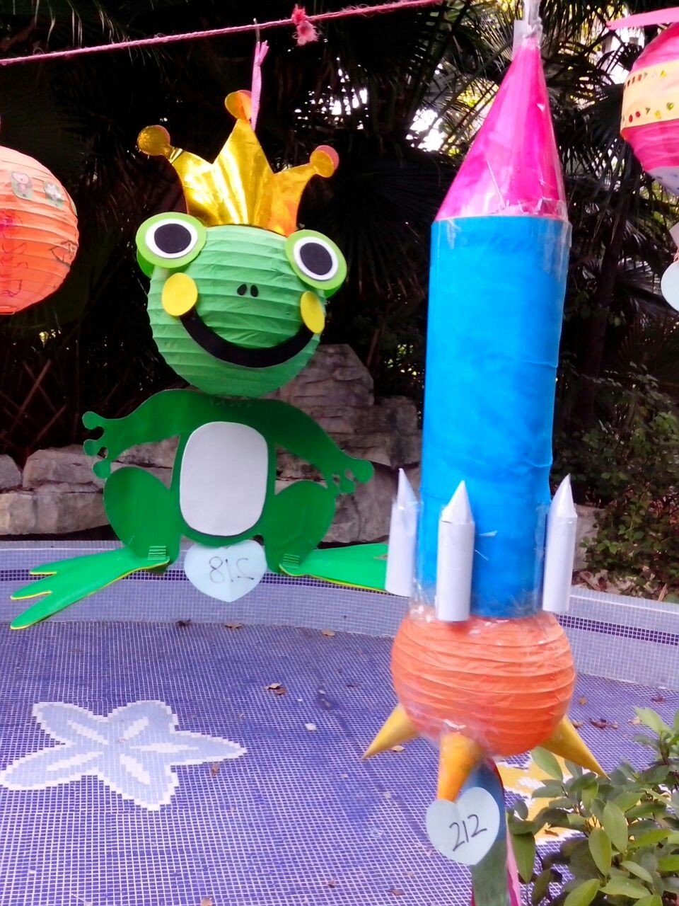 幼儿园第一个手工作品灯笼,幼儿园小朋友制作灯笼美篇