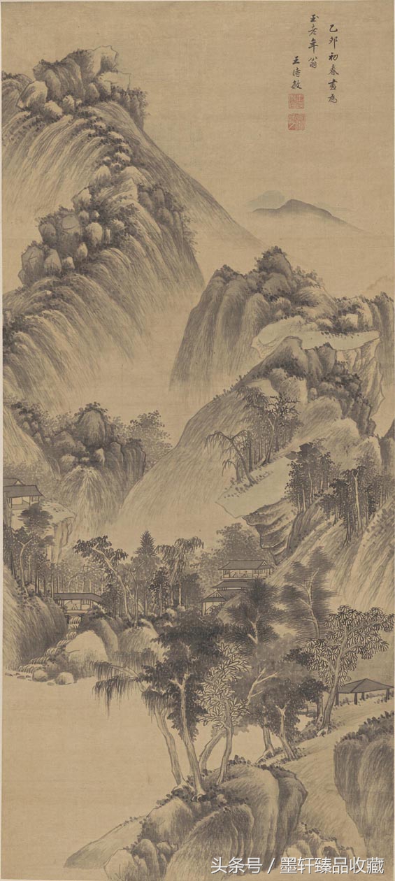 太原理工大学王时敏国画作品,王时敏画作欣赏