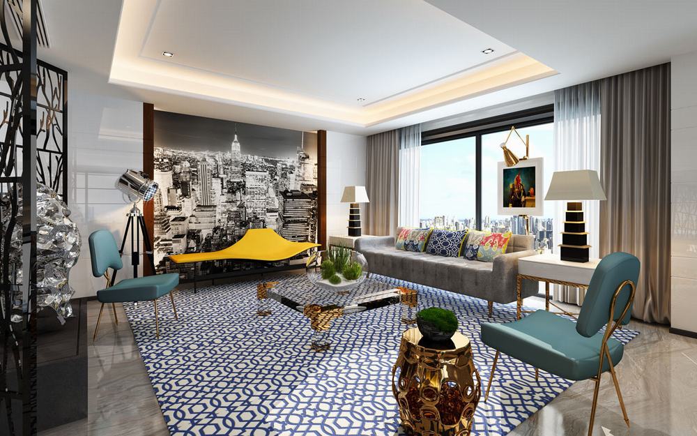 家装室内设计现代风格全套效果图,家装2020效果图欧式