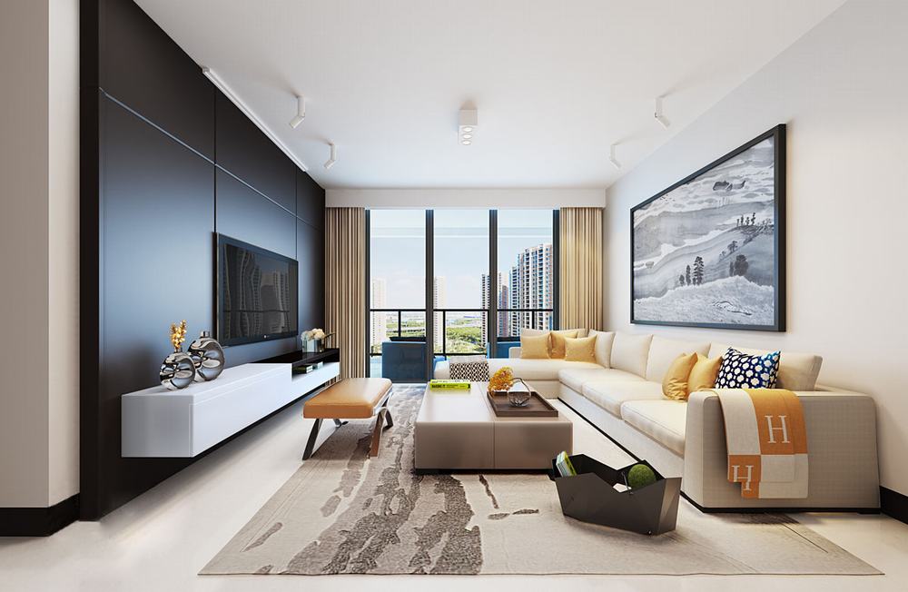 家装室内设计现代风格全套效果图,家装2020效果图欧式