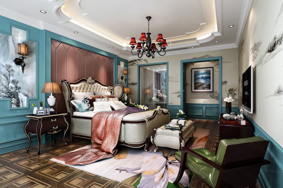 家装室内设计现代风格全套效果图,家装2020效果图欧式