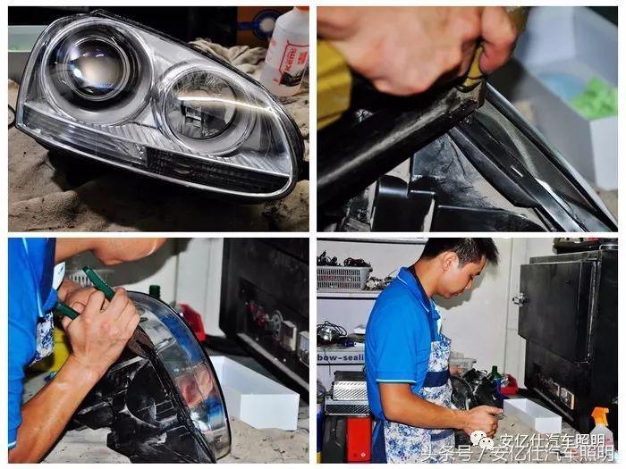 速腾改装氙气灯案例,老款速腾用道通如何改氙气灯模式