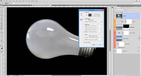 ps灯泡教程视频,ps平面灯泡教程