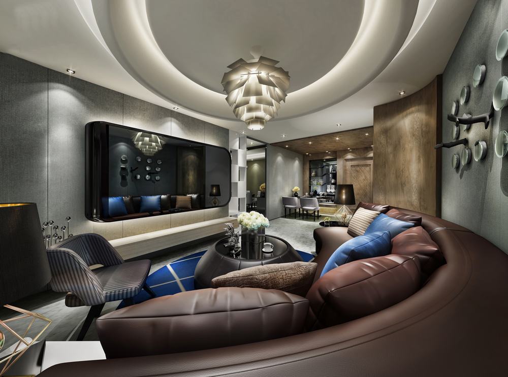 家装室内设计现代风格全套效果图,家装2020效果图欧式