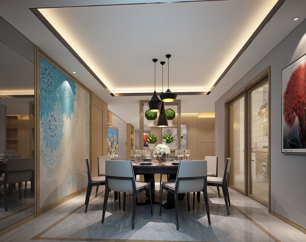 家装室内设计现代风格全套效果图,家装2020效果图欧式