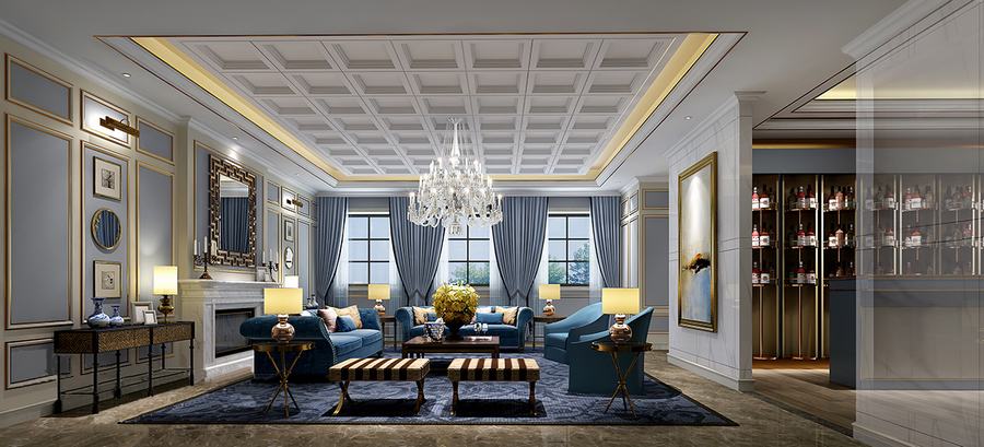 家装室内设计现代风格全套效果图,家装2020效果图欧式