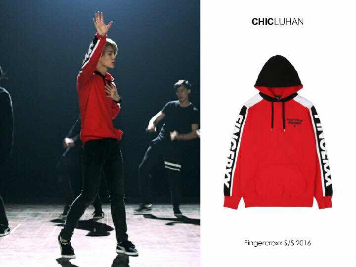 鹿晗同款衣服休闲风,鹿晗运动套装穿搭