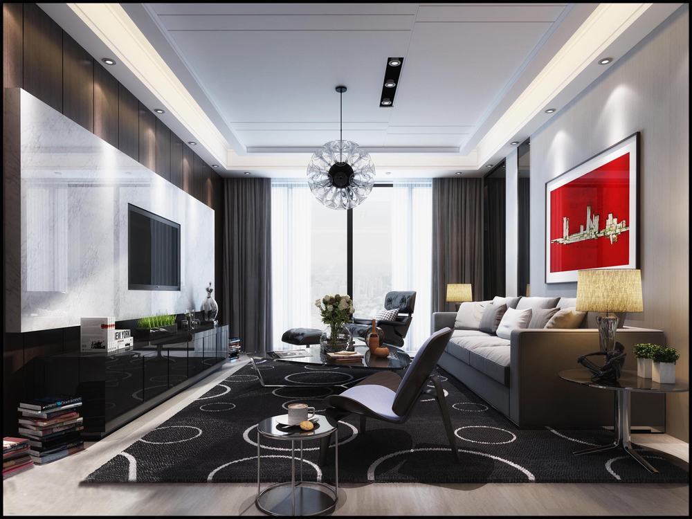 家装室内设计现代风格全套效果图,家装2020效果图欧式
