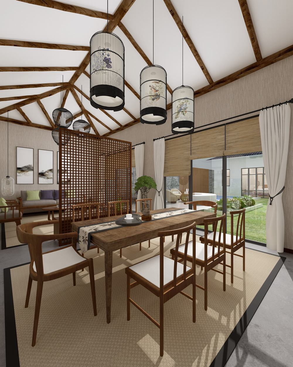 家装室内设计现代风格全套效果图,家装2020效果图欧式