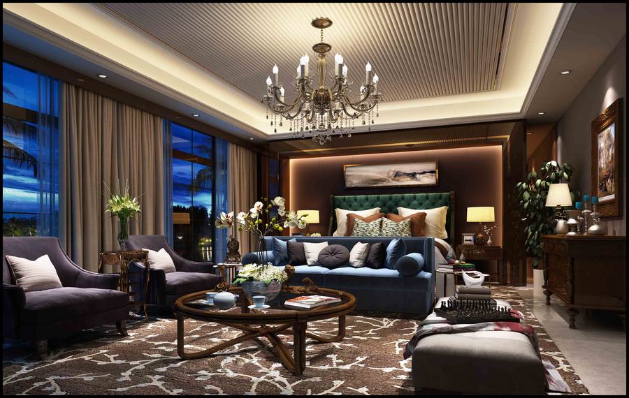 家装室内设计现代风格全套效果图,家装2020效果图欧式