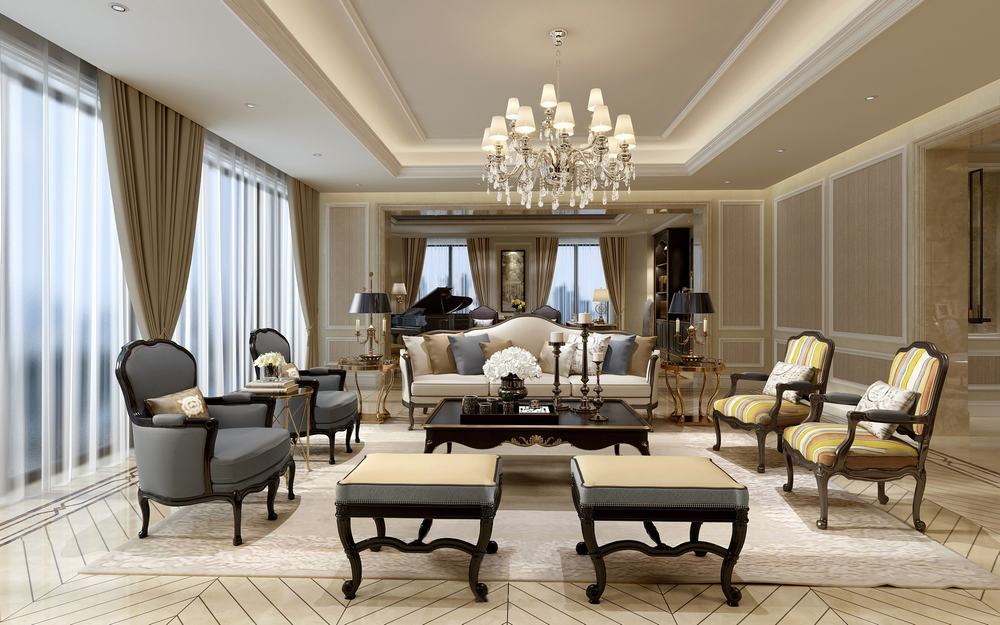 家装室内设计现代风格全套效果图,家装2020效果图欧式