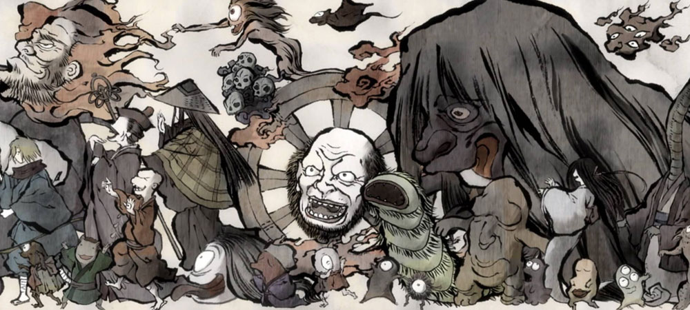 传说中的鬼怪大全,百鬼夜行十大恐怖故事