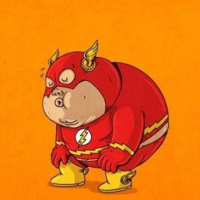 搞怪卡通头像可爱呆萌简约手绘,搞笑胖胖的卡通头像