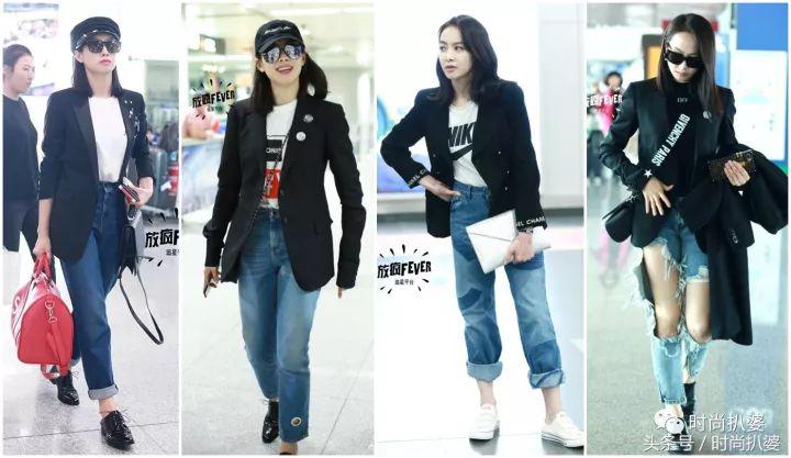 和杨幂旗鼓相当的女明星,最会穿搭的女明星杨幂