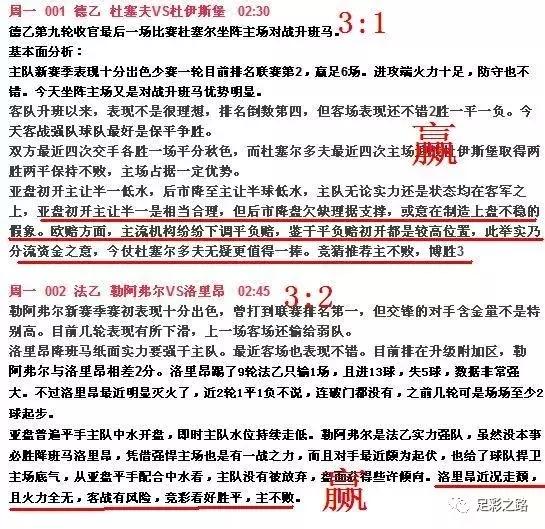 亚盘专业术语分享