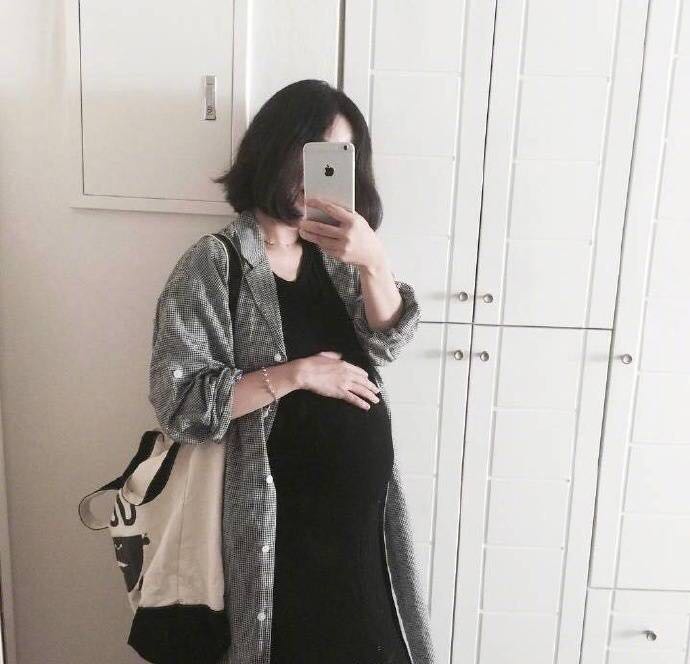 这才是孕期该穿的孕妇装,孕期只穿上下装