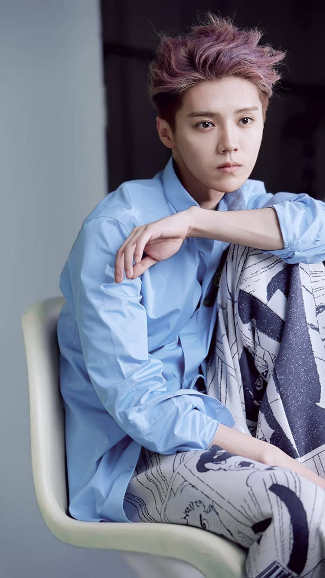 鹿晗高清手机壁纸大图,鹿晗高清壁纸2017卡通