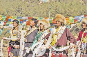 木里藏族自治县东朗乡桃花节,木里县东朗乡