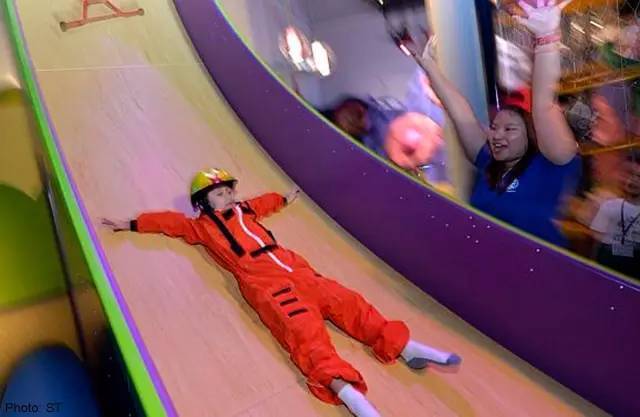 新加坡沉浸式亲子游乐园,新加坡园林儿童游乐区