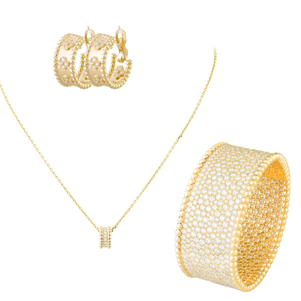 卡地亚的love系列,蒂芙尼钥匙项链和卡地亚四叶草