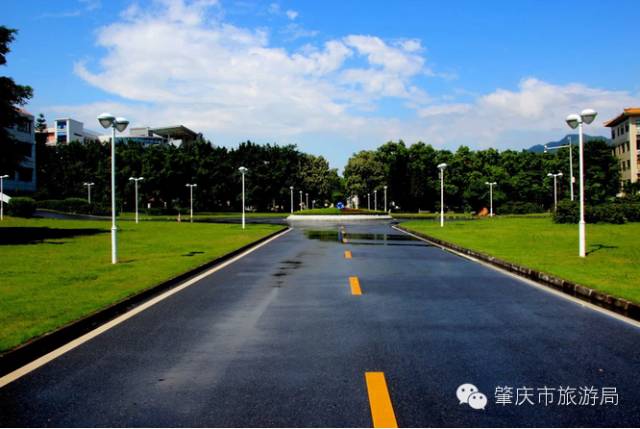 广东肇庆景色很好的大学,肇庆学院风景湖