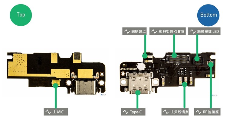 拆解小米手机,小米4s手机拆解