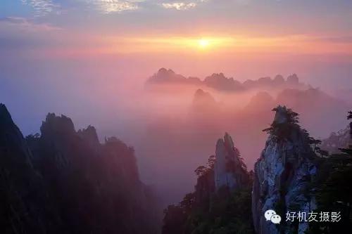 旅拍云雾缭绕自然风光,日出云雾自然风光摄影拍摄教程