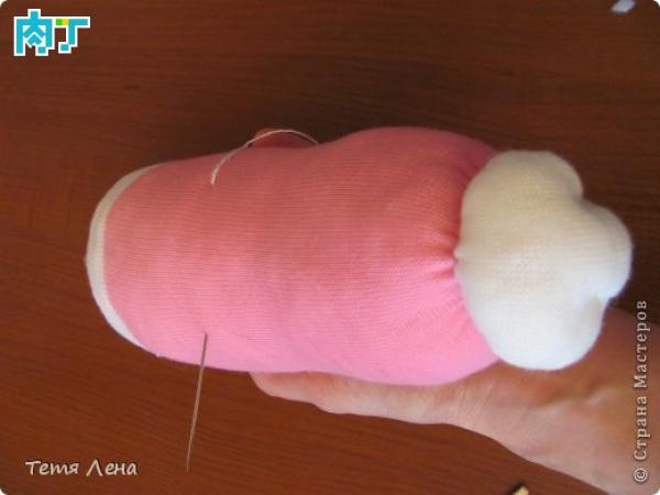 袜子手工制作小狗,袜子手工制作玩偶小猪