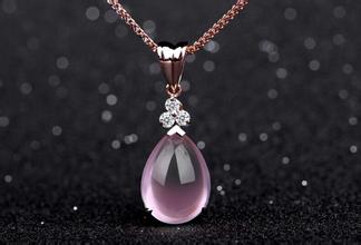 粉晶爱情之石,爱情珠宝首饰