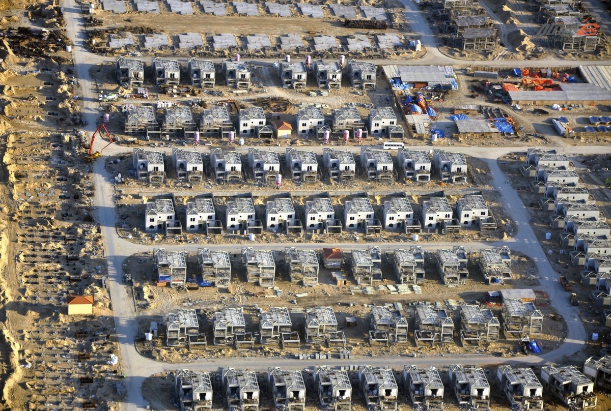 迪拜空中城市全景图,最壮观的迪拜图片