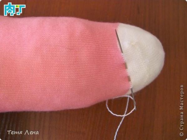 袜子手工制作小狗,袜子手工制作玩偶小猪